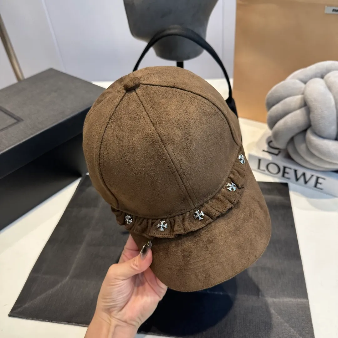 P70 Croxin's new brushed autumn baseball cap, the shape of the hat is super correct, the same style for men and women
